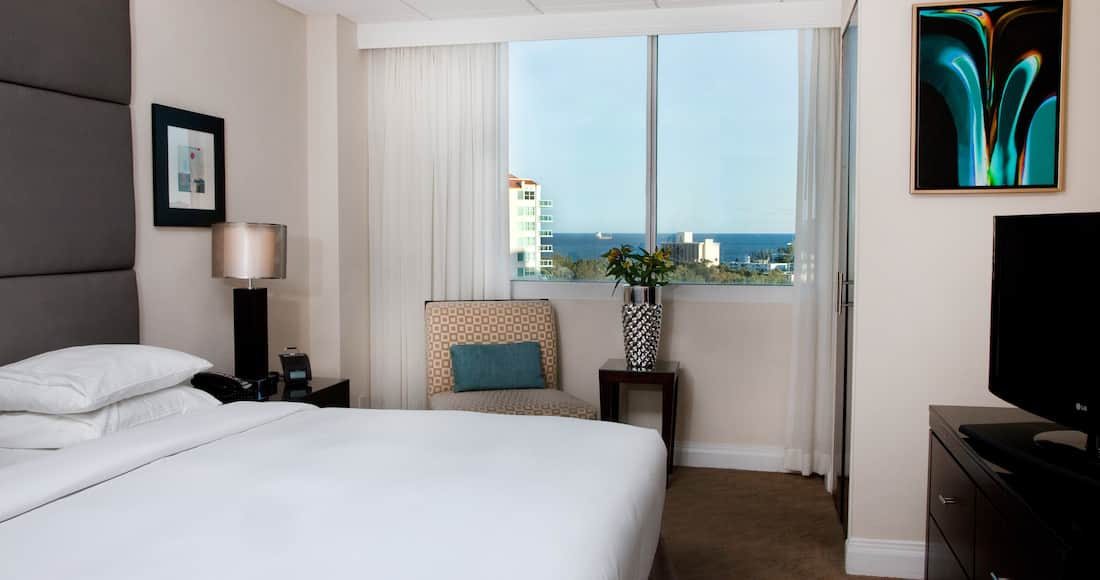 Panoramic Ocean - Intracoastal View Suite - King